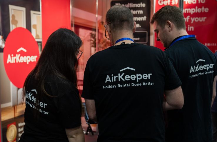 airkeeper team at australian property expo in melbourne 2024