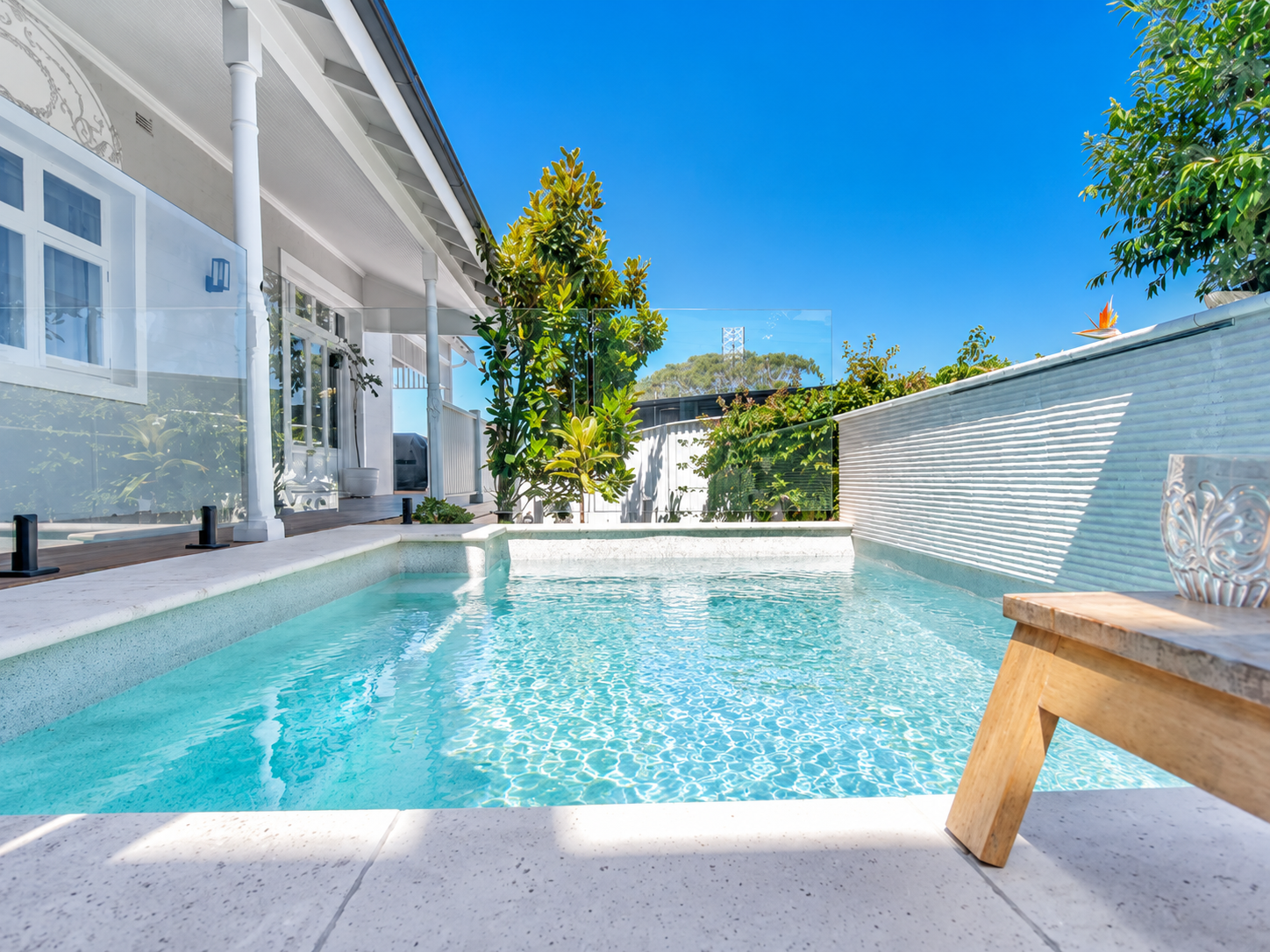 Merewether House 1910 plunge pool